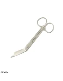 Ciseaux à bandage de Lister, acier inoxydable, 14 cm