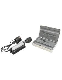 HEINE BETA 200S LED Ophthalmoskop Set mit Ladegriff im Etui