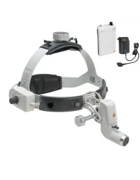 Kopfleuchte HEINE ML4 LED mit mPack und Steckertrafo