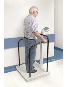 Pèse-personne avec barre de retenue KERN MTA avec approbation médicale