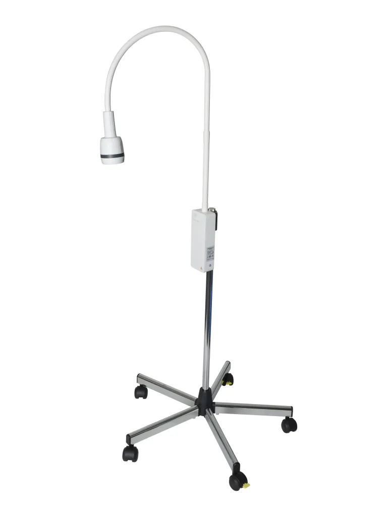 Lampe d'examen HEINE EL3 LED avec pied à roulettes