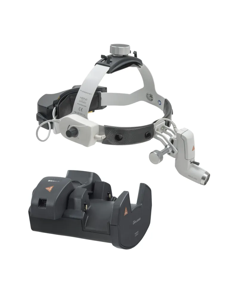 Lampe Frontale HEINE ML4 LED avec station de charge murale Lampe Frontale HEINE ML4 LED avec station de charge murale