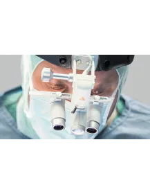 Lampe frontale HEINE ML4 LED Kit 8c avec loupes binoculaires HRP 3,5x