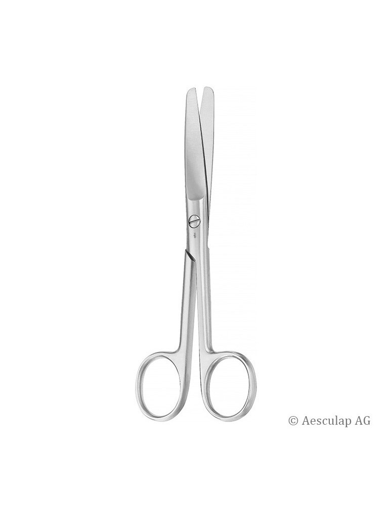 Chirurgische Schere, gerade, stumpf/stumpf, 14,5 cm Chirurgische Schere, gerade, stumpf/stumpf, 14,5 cm