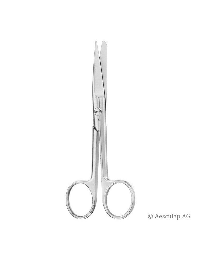 Ciseaux chirurgicaux, droits, pointu / émoussés, 14,5 cm
