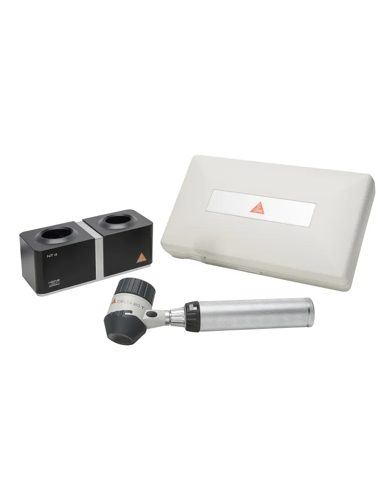 HEINE DELTA 20T Dermatoskop Set mit Tisch-Ladestation