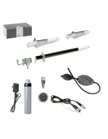 Ensemble d'instruments rectoscope et proctoscope HEINE