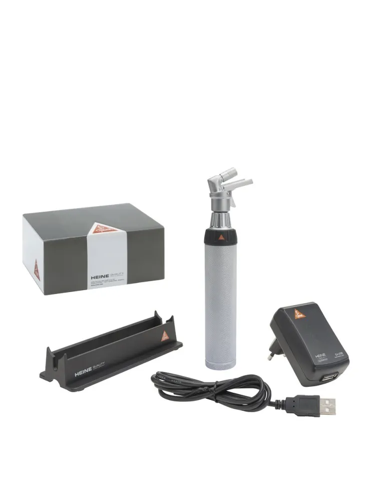 Mundspatelhalter HEINE mit Spatelauswerfer und Ladegriff Mundspatelhalter HEINE mit Spatelauswerfer und Ladegriff