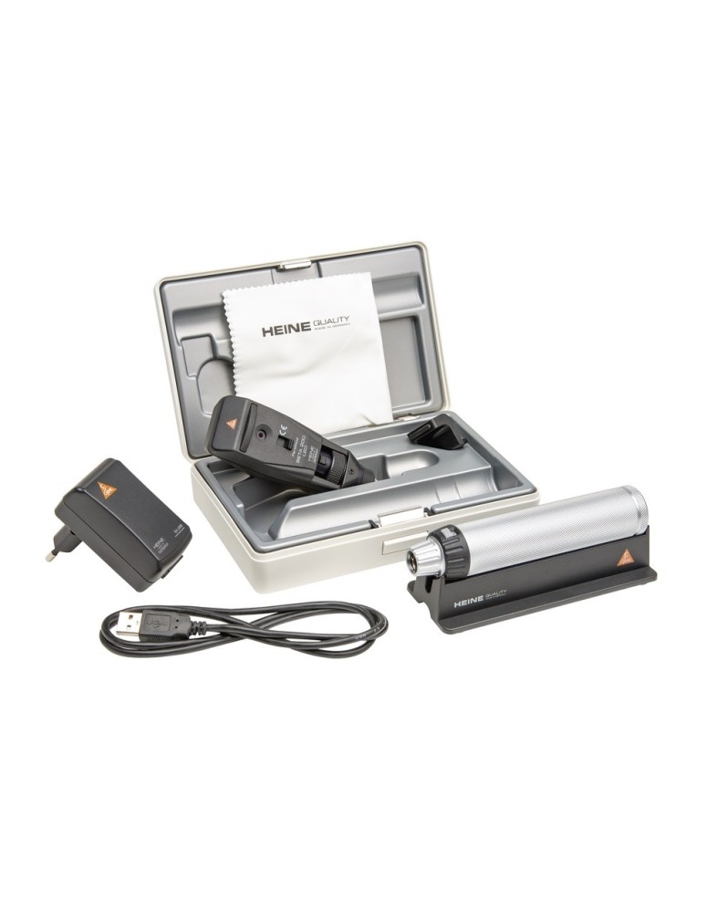 Skiascope à fente HEINE BETA 200 LED avec poignée rechargeable