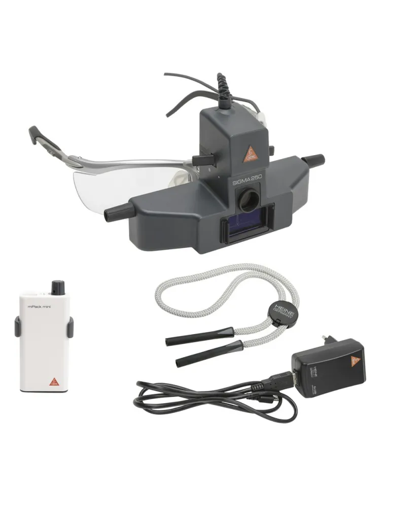 HEINE SIGMA 250 Ophthalmoskop mit mPack mini Batterie