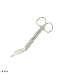 Ciseaux à bandage de Lister, acier inoxydable, 18 cm