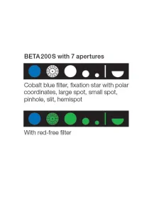 HEINE BETA 200S LED mit 7 Blenden