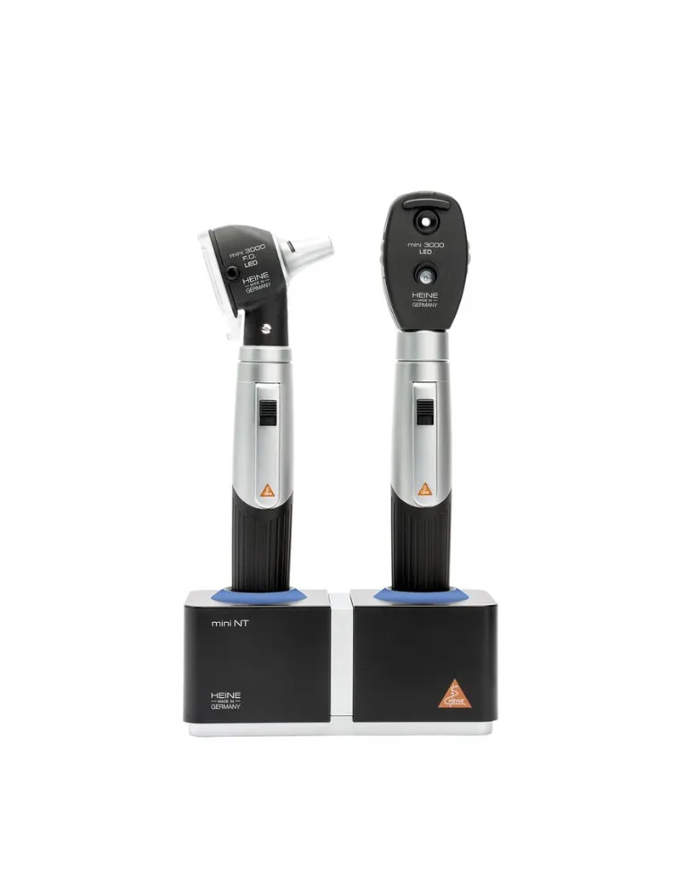 Kit de diagnostic HEINE mini 3000 LED avec station de charge