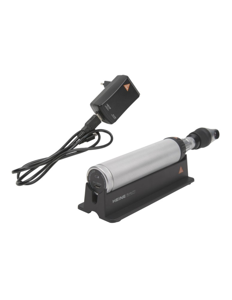 Lampe d’examen ophtalmologique HEINE avec poignée rechargeable