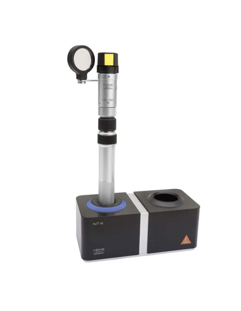 HEINE HSL 150 Handspaltlampe Set mit Tisch-Ladegerät