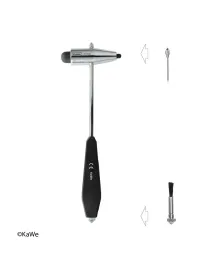 KaWe Reflexhammer Witroe mit Pinsel und Nadel