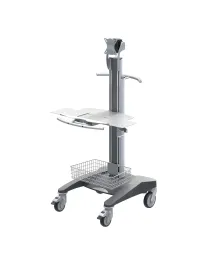 HAEBERLE fuego Monitorwagen mit Liftfunktion, Metall