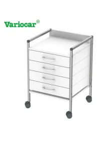 HAEBERLE Variocar Chariot à roulettes 60, 733 mm avec 4 tiroirs