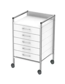 HAEBERLE Variocar Chariot à roulettes 45, 803 mm avec 5 tiroirs