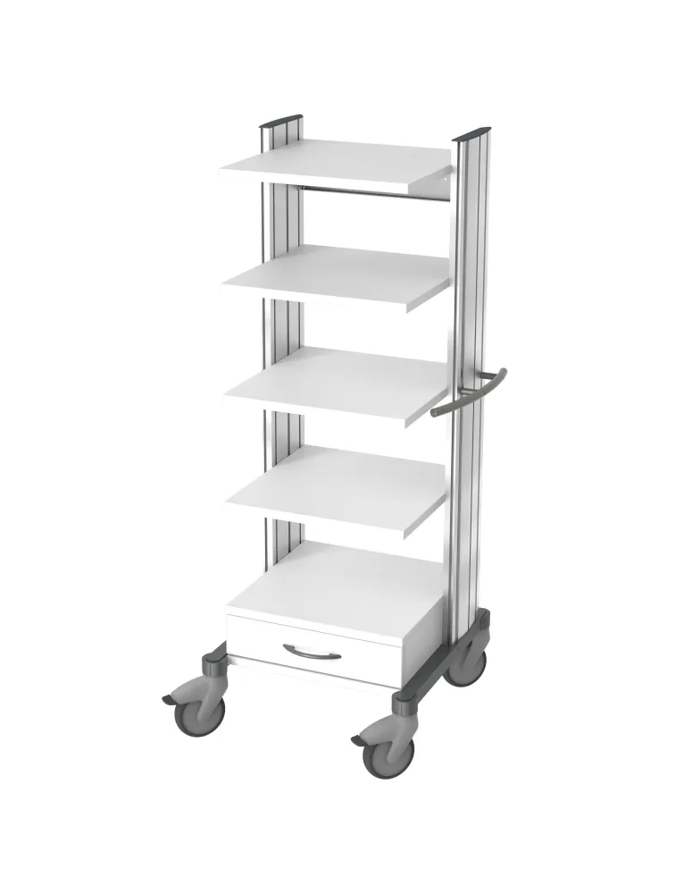 HAEBERLE swingo-clinic Chariot d'endoscopie 45