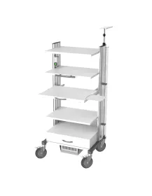 HAEBERLE swingo-clinic Endoskopiewagen mit Trenntrafo