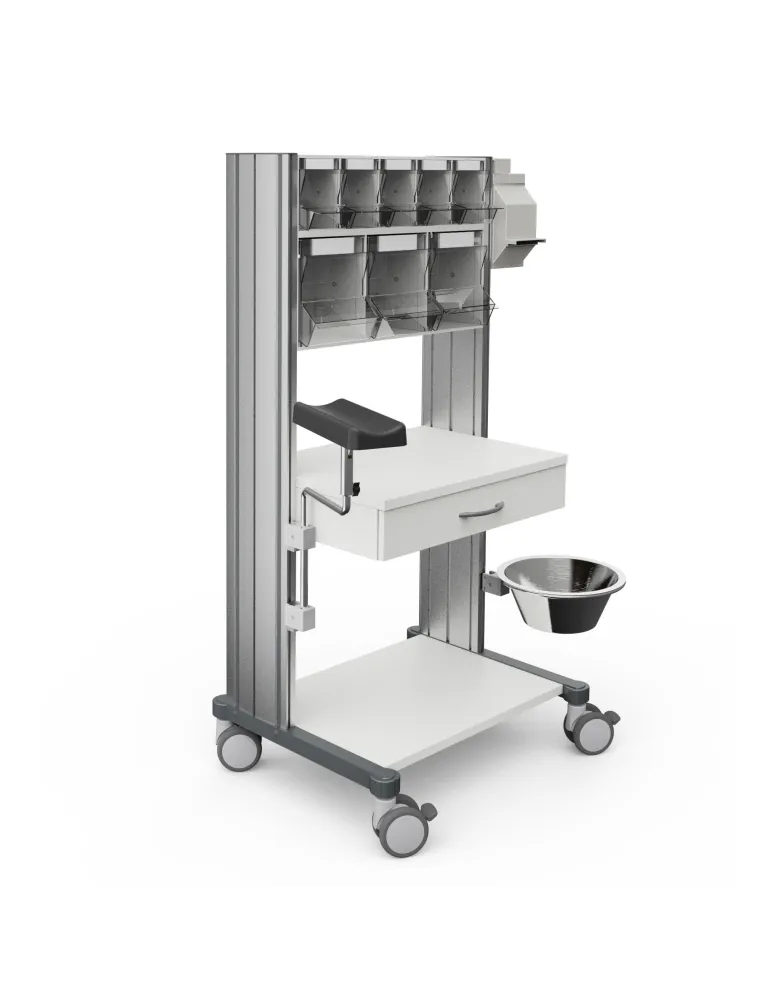 Chariot d'injection HAEBERLE swingo-clinic