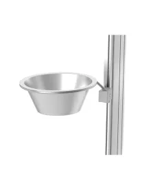 HAEBERLE bac à déchets en acier inoxydable