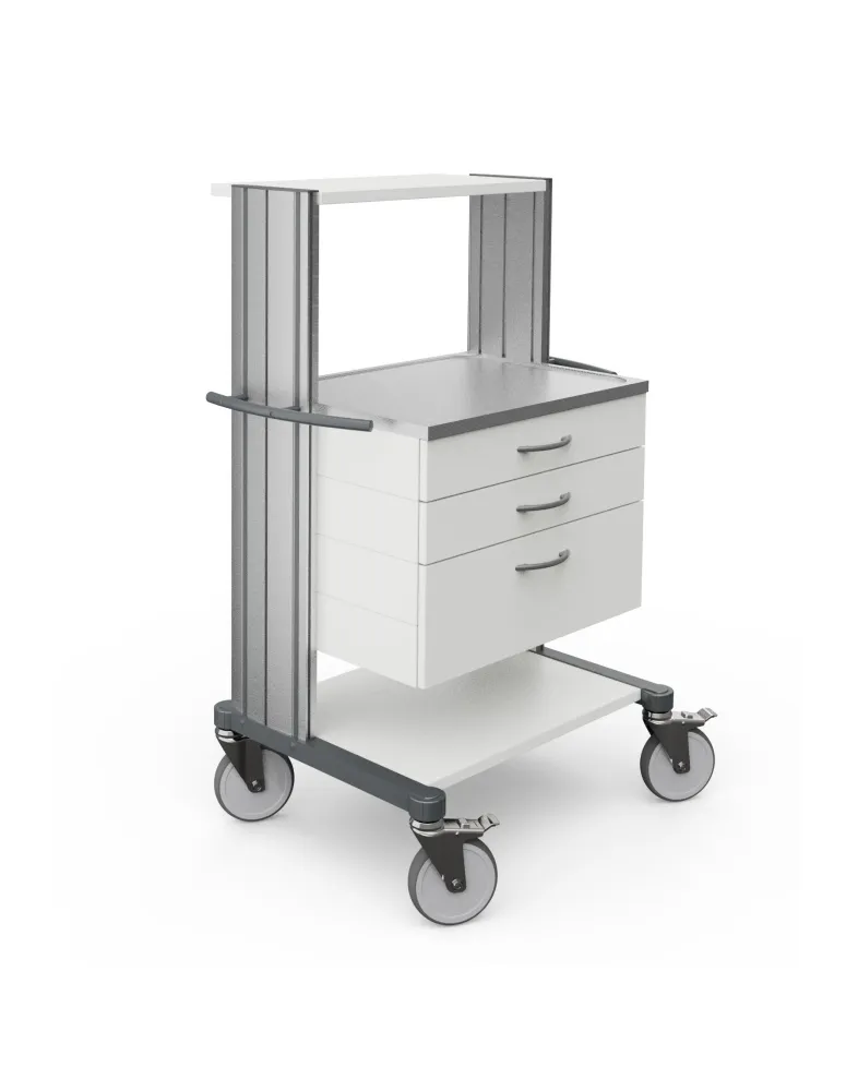 Chariot d'urgence HAEBERLE swingo-clinic