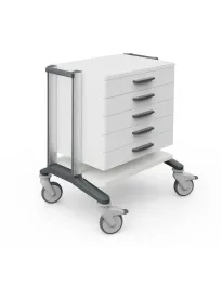 Chariot d'instruments HAEBERLE doppio 45