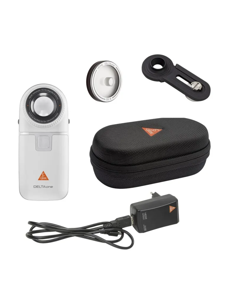 HEINE DELTAone Dermatoscope Set blanche