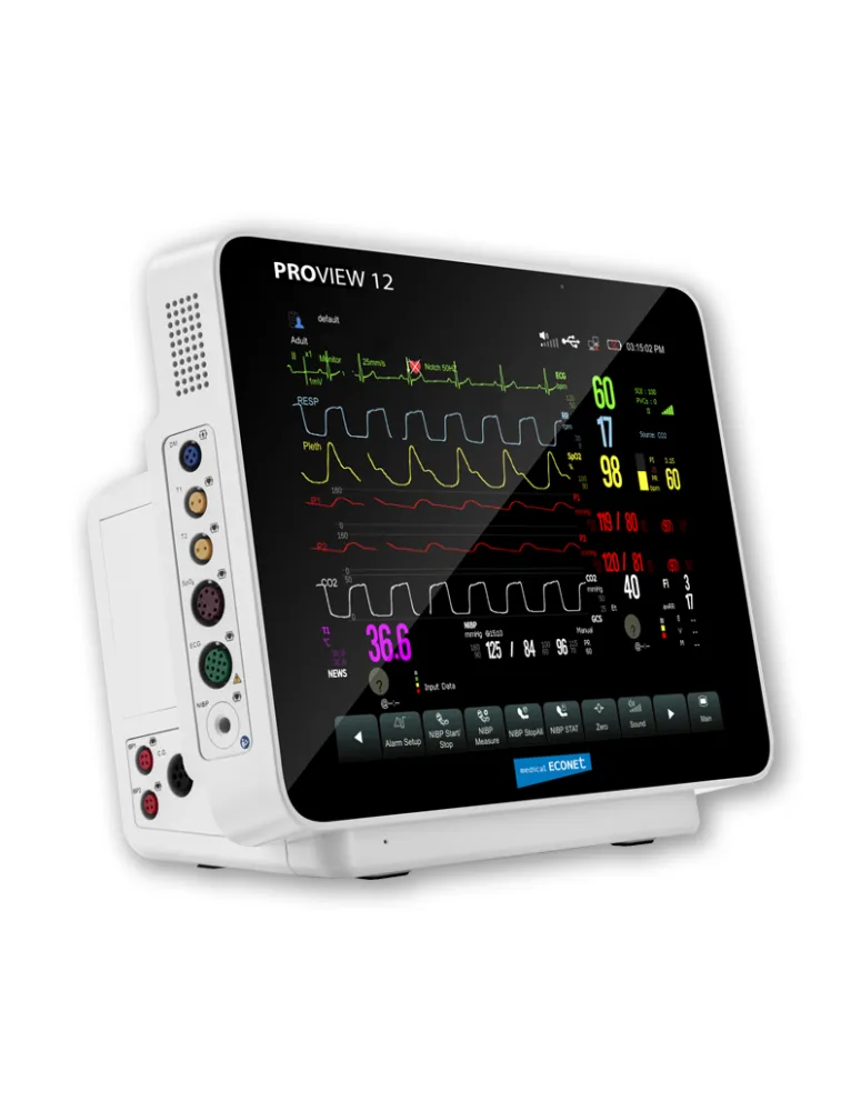 Patientenmonitor PROview 12 mit 12-Kanal EKG