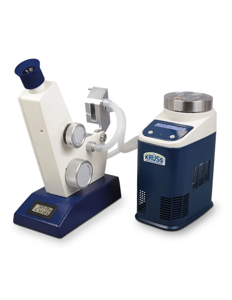 Abbe-Refraktometer KRÜSS AR4 mit Umwälzthermostat