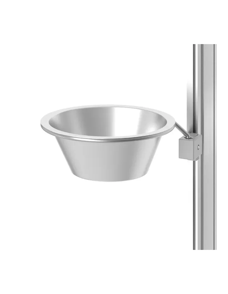 Abwurfschale Edelstahl für HAEBERLE Variocar