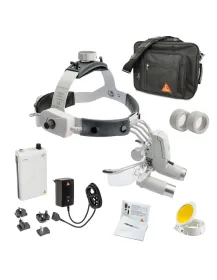 Lampe frontale HEINE ML4 LED avec loupes binoculaires HRP avec S-GUARD