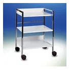 Chariots à étagères pour cabinet et clinique