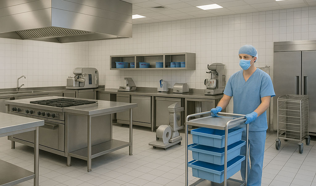 Ausstattung für Klinikküchen